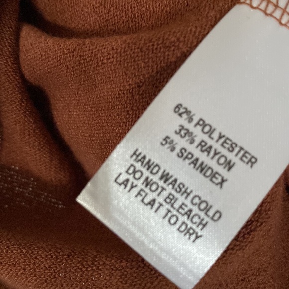 NWT Lulus back twist short sleeve tops M🤎🎃 - Picture 5 of 5